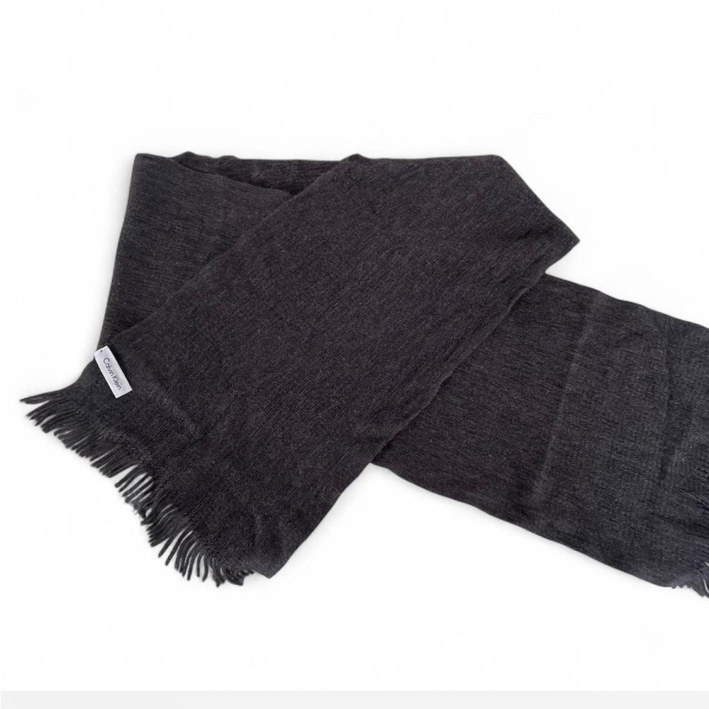 Calvin Klein Dark Gray Scarf
